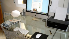 espacio de trabajo chic and deco